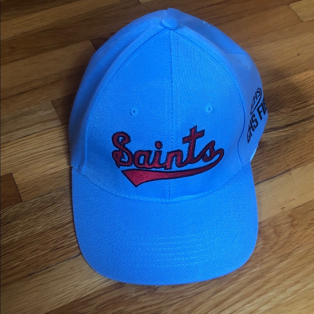 Light Blue 'Saints' Baseball Cap